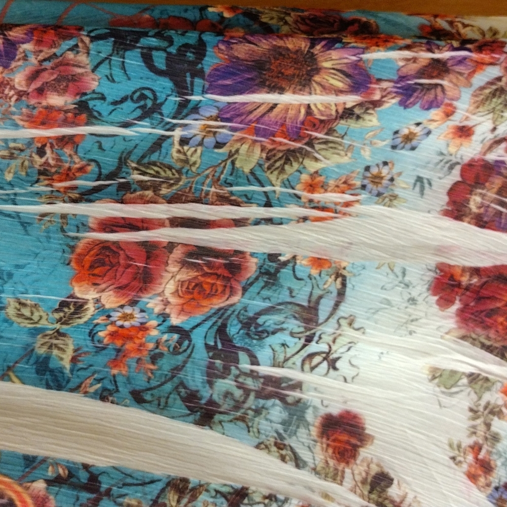 AMAZING ARTSY DRESS! ❤️ S Twelve, would say sz 5...Floral and Rhinestones - Picture 12 of 14